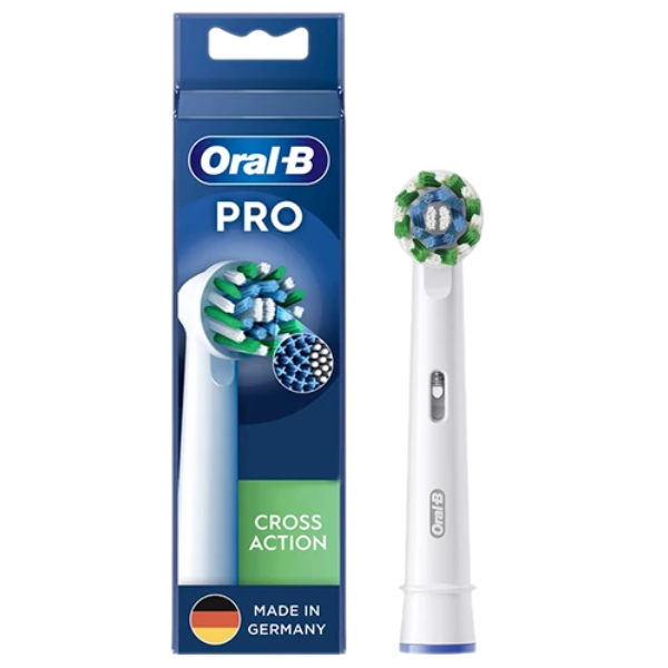 Насадка Oral-B EB50RX Pro Cross Action White на зубну щітку (1 шт.)