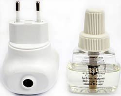 Електрофумігатор "Raid" +рідина 21,9мл від комарів, 30 ночей №7236