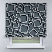 Римська штора з фотодруком Геометрія