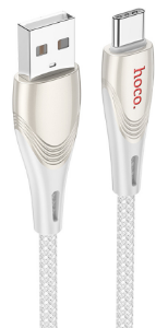 Кабель USB > Type C HOCO U133 3A 1.2м grey