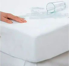 Наматрацник водонепроникний 90х200 з бортами на ліжко, Наматрацник 90*200 водонепроникні Махра