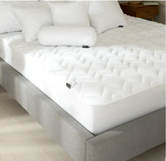 Наматрасник 90*200 см з бортами стьобаний на ліжко, наматрацник-чохол 90х200 борт на диван Україна, фото 1