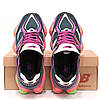 Жіночі кросівки New Balance 9060 Green Pink Взуття Нью Беланс 9060 зетелі з рожевим шкіра текстиль демісезон, фото 7