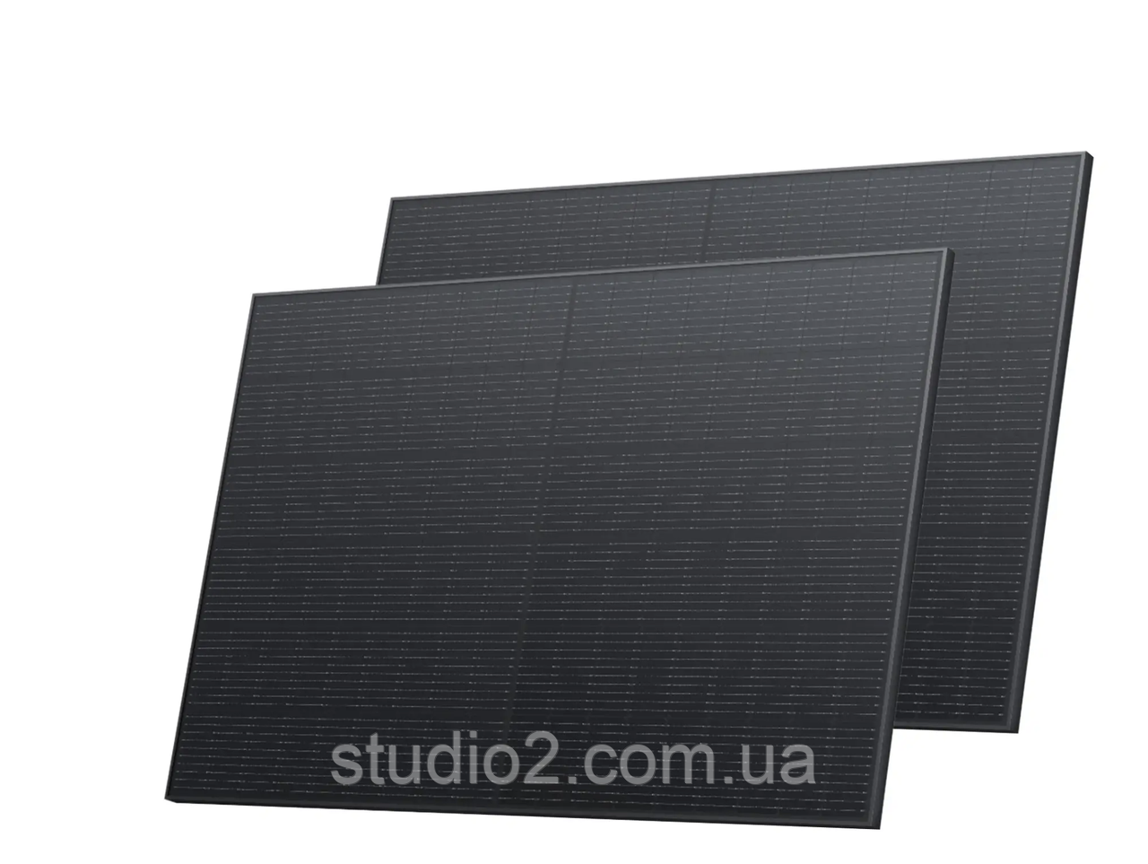 Набір сонячних панелей EcoFlow 2*400 Solar Panel Стаціонарні, фото 1