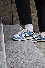 Чоловічі кросівки Nike SB Dunk Racing Buggy White Blue TG1391-506, фото 6