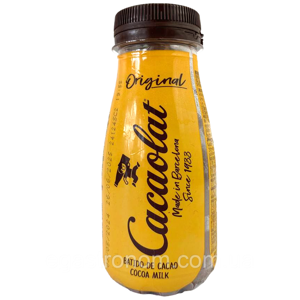 Молочний какао-напій (без глютену) Какаолат Cacaolat original 200ml 24шт/ящ (Код: 00-00016323)