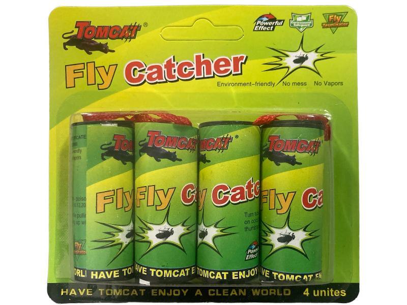 Липка стрічка, липучка від мух FLY Catcher, упаковка 4 штуки