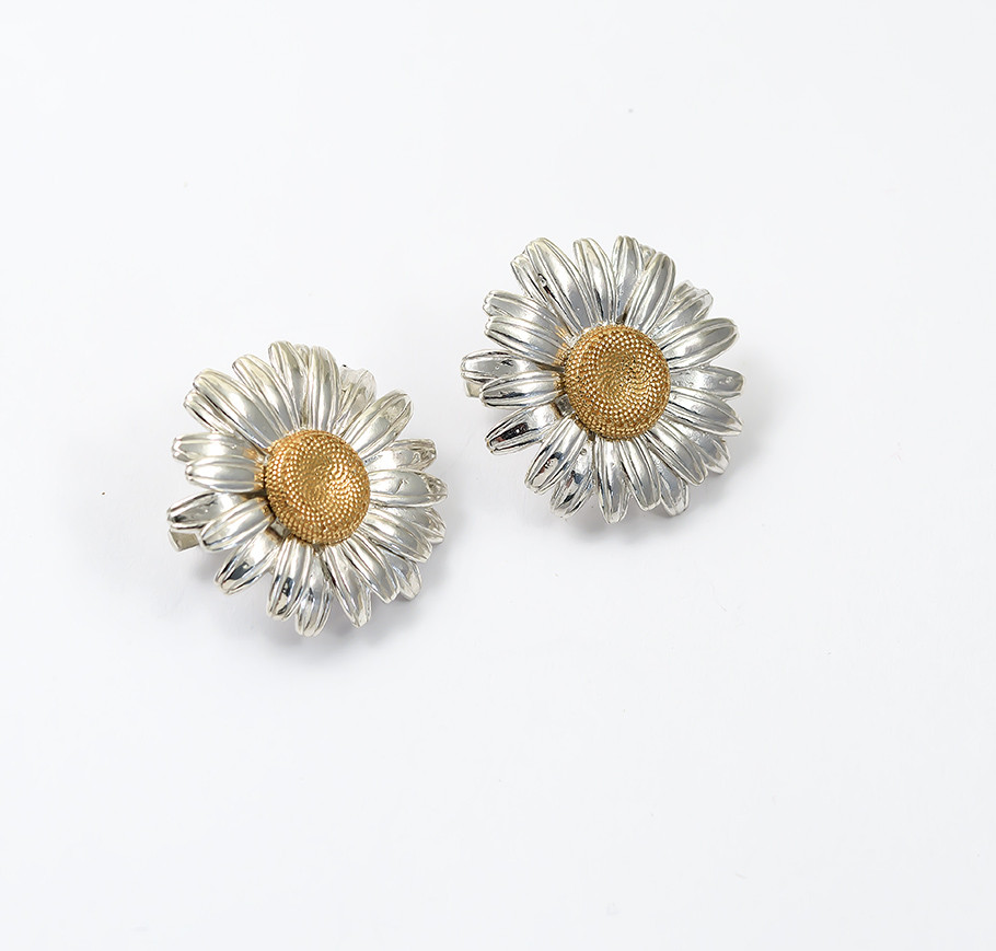 Сережки Ромашка, фото 1