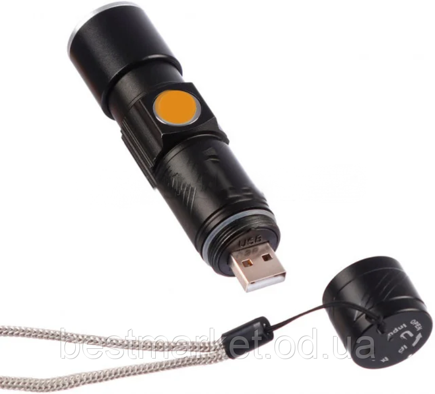 Ліхтар ручний світлодіодний KL-515 від USB