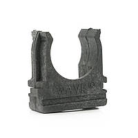 Кріплення для гофри/труби чорна 20 мм (пач. 50шт. цена за пачку)