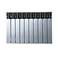 Біметалевий радіатор ASG 300/100 Silver 10 секцій