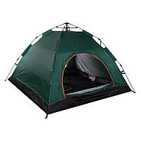 Палатка-автомат кемпинговая с автоматическим каркасом трехместная