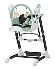 Стілець для годування-гойдалка 3 в 1 CARRELLO Cascata CRL-10303/1 Ash Grey заколисуючий центр, фото 9