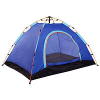 Палатка-автомат кемпинговая с автоматическим каркасом трехместная