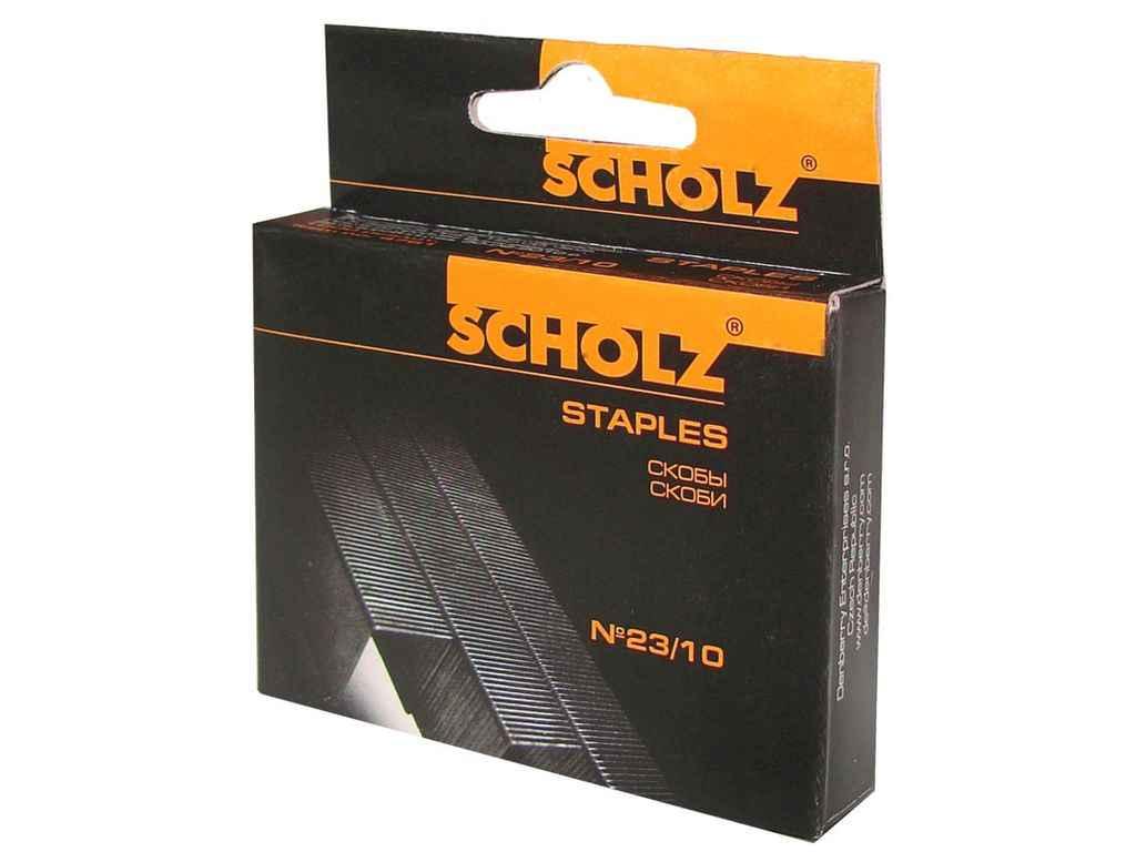 Скоби для степлеру 23/10 1000шт 4761 soz ТМ SCHOLZ BP, фото 1