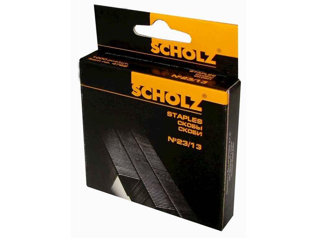 Скоби для степлеру 23/13 1000шт 4762 soz ТМ SCHOLZ BP, фото 1