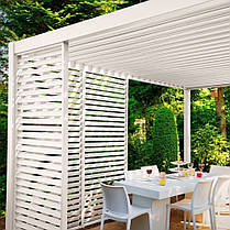 Маркіза для альтанки 93 см Gutroof білий 001438, фото 5