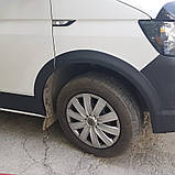 Комплект молдингів і арок (11 деталей) 1 двері, Довга база для Volkswagen T5 Transporter 2003-2010 рр, фото 3