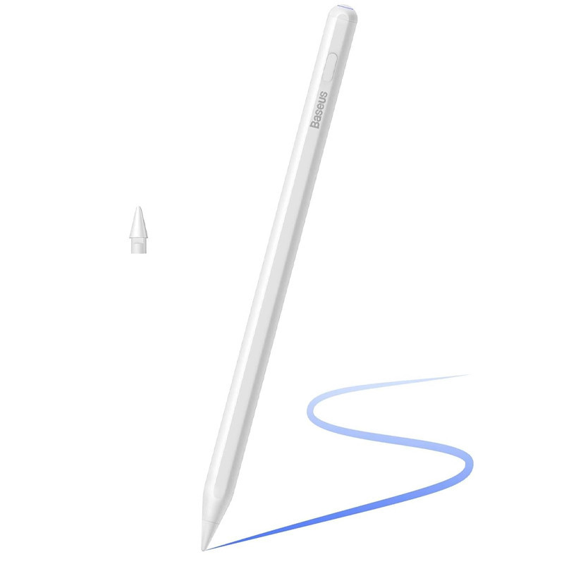 Стилус Baseus Smooth Writing 2 Series Dual Charging (Active version) (SXBC080102) White