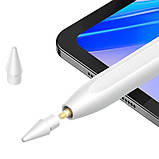 Стилус Baseus Smooth Writing 2 Series Dual Charging (Active version) (SXBC080102) White, фото 5