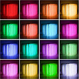 Світлодіодна книжкова лампа Дерев'яна складана лампа з дистанційним керуванням, 16 кольорів та таймером - BONNYCO, фото 5