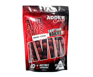 Бойли Adder Carp Boilies Avid 16 мм 200 гр Banan-crab / Банан-краб