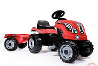 Трактор педальный Farmer XL красный Smoby 710108