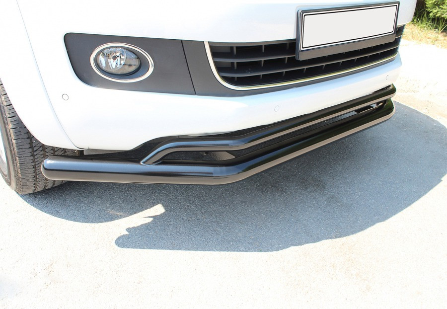 Передній вус подвійний Vegas 76/42 2010-2016 (чорний) для Volkswagen Amarok рр