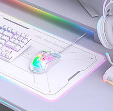 Комп'ютерна миша Onikuma CW923 White, фото 4