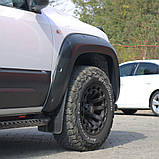 Розширювачі колісних арок EuroCap (ABS, чорні) для Volkswagen Amarok 2010-2022 рр, фото 4