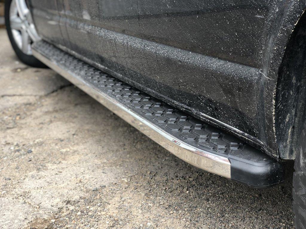 Бокові пороги BlackLine (2 шт, алюміній) Довга база для Volkswagen T5 Transporter 2003-2010 рр, фото 1