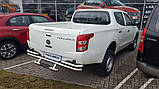 Задній захист AK-Special (нерж) для Fiat Fullback 2016-2024 рр, фото 4
