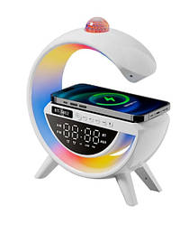 Настільна смарт-лампа-нічник G-Smart GBT з бездротовою зарядкою і Bluetooth-колонкою 9386