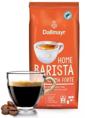 ОРИГІНАЛ! Кава в зернах Dallmayr Home Barista Caffè Crema Forte 1000г (Dallmayr Barista Forte, Dallmayr Forte) Німеччина