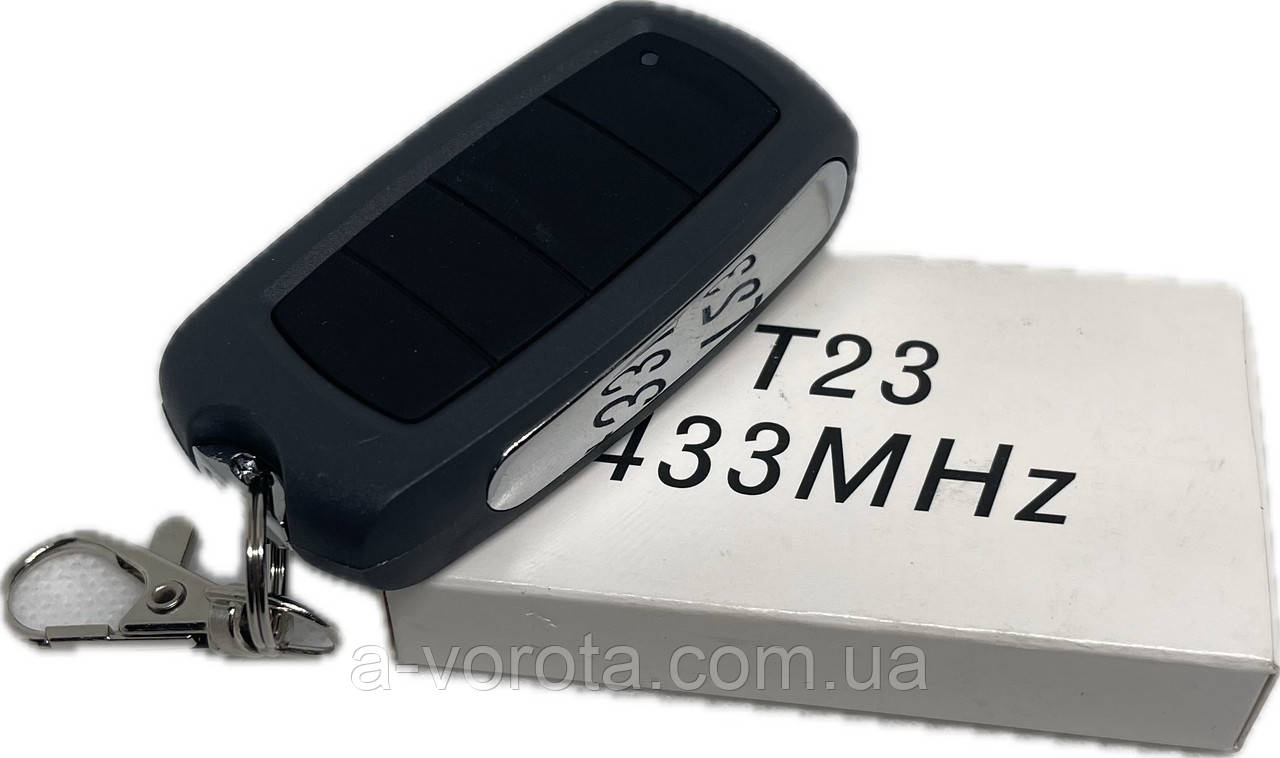 Пульт ключ Miller T23 433MHz для відкатної автоматики Miller technics mt800/1000 (оригінал)
