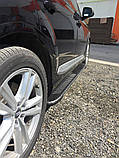 Бокові пороги Bosphorus Yeni Black (2 шт., алюміній) для Ауди Q7 2015-2024 рр, фото 5