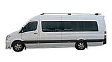 Бокові пороги Спорт (під фарбування) Довга база (L3) для Volkswagen Crafter 2006-2017рр, фото 3