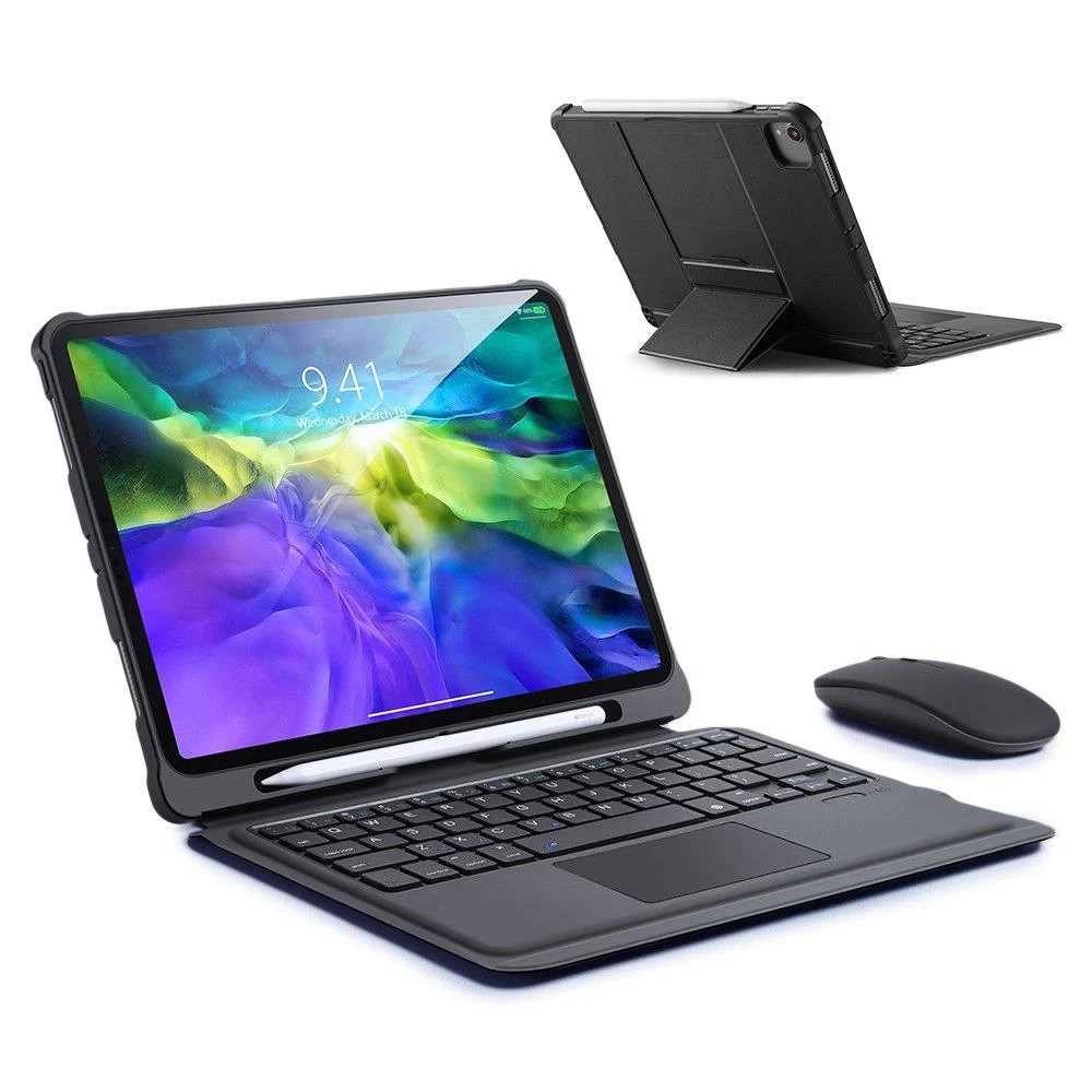 Чохол клавіатура для планшета DUX DUCIS Bluetooth Keyboard Touchpad для Apple iPad Air 5 10.9'' (2022) Black