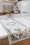 Гобеленова доріжка  наперон на стіл 35x100 см., фото 4
