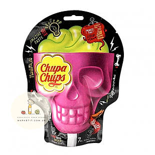 Льодяники Chupa Chups Skull ексклюзивна серія у формі черепа, 7 шт 105 г.