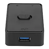 USB 3.0 перемикач, Механічний комутатор, світч на 3 порти, фото 3