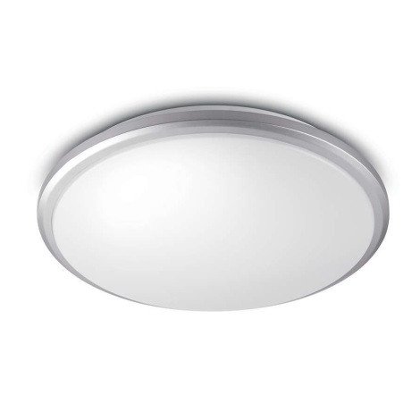 Світлодіодний LED світильник Philips, 17W, 4000K, IP20, Ø347мм, сріблястий, гарантія 2роки, з Європи