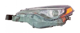 Фара ліва Toyota Corolla E17 USA 16-19 (CE/L/LE) TYC мех., 1 лінза