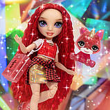 Rainbow High 503163 Ruby Slime Kit and Pet Лялька Рейнбоу Хай Рубі зі Слаймом і вихованцем, фото 10