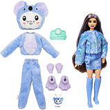 Barbie Cutie Reveal HRK26 Лялька Барбі Сюрприз Чудове комбо Кролик у костюмі коали, фото 3