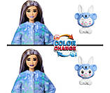 Barbie Cutie Reveal HRK26 Лялька Барбі Сюрприз Чудове комбо Кролик у костюмі коали, фото 5
