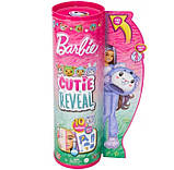 Barbie Cutie Reveal HRK26 Лялька Барбі Сюрприз Чудове комбо Кролик у костюмі коали, фото 9