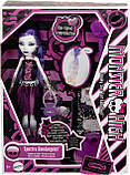 Monster High Spectra Vondergeist HTT20 Лялька Монстр Хай Спектра Вондергейст Репродукція, фото 7