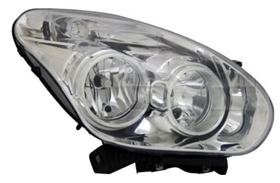 Фара права Fiat Doblo 10-15 (H1/H7/PY21W/W21W/W5W) TYC ел., з кор., без ламп