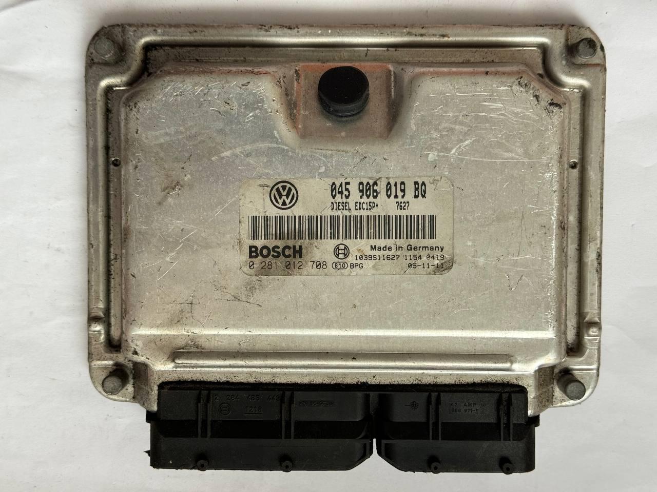 Електронний блок керування Volkswagen/Skoda Fabia 1.4 diesel Bosch 045 906 019 BQ/0 281 012 708